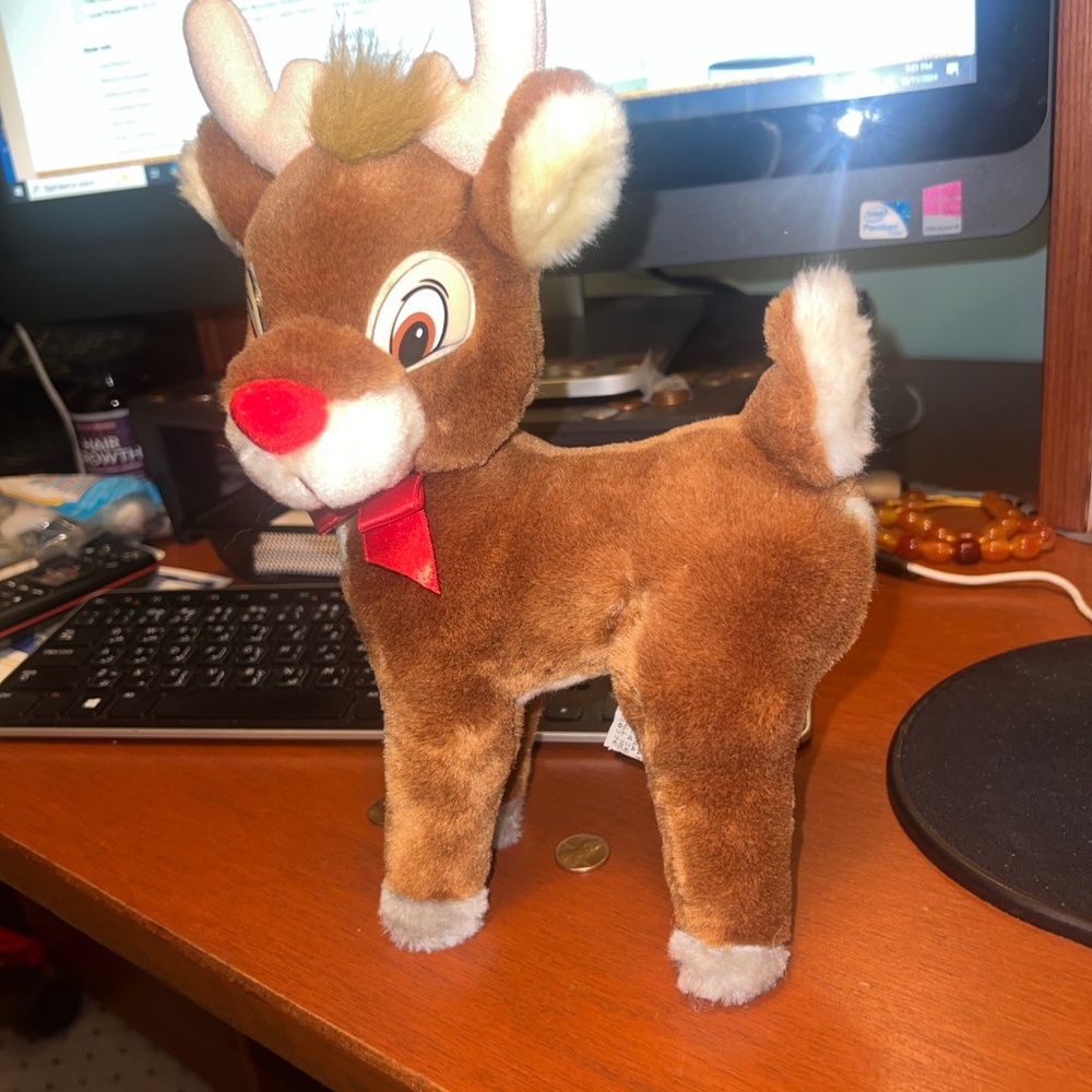 Xmas Rudolph the red nose deer